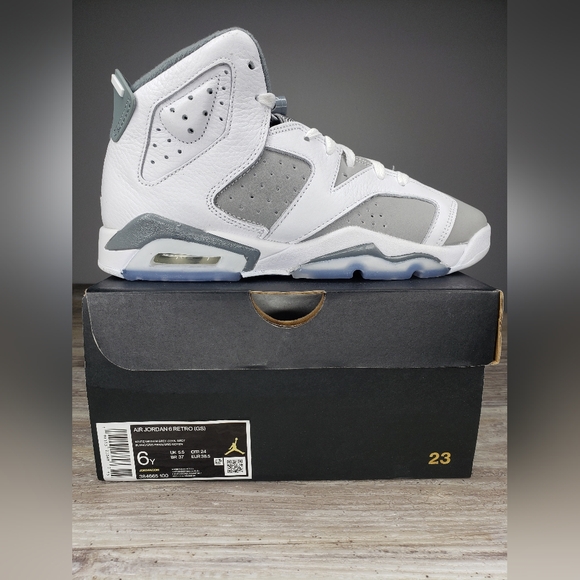 Jordan Other - Brand New Jordan Retro 6 White and Gray